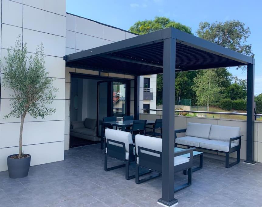 Atico Con Esplendida Terraza Apartamento Comillas Exterior foto
