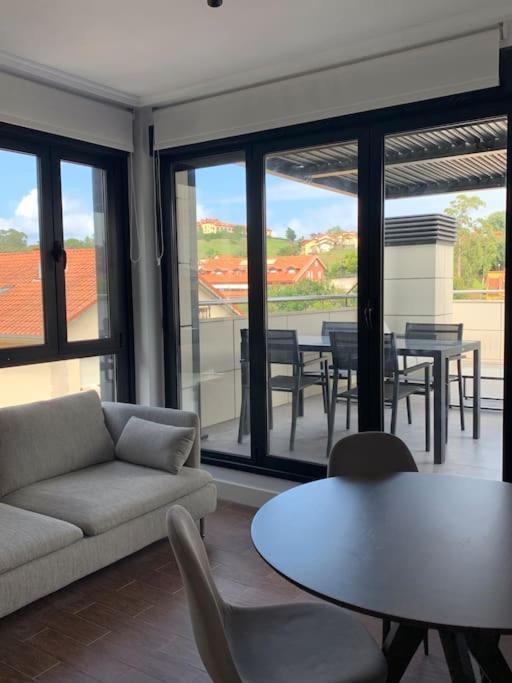 Atico Con Esplendida Terraza Apartamento Comillas Exterior foto
